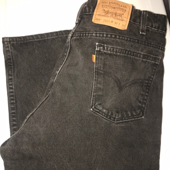 Levi's Other - Men's Vtg Levi's 505 Made In USA Orange Tab 40x30